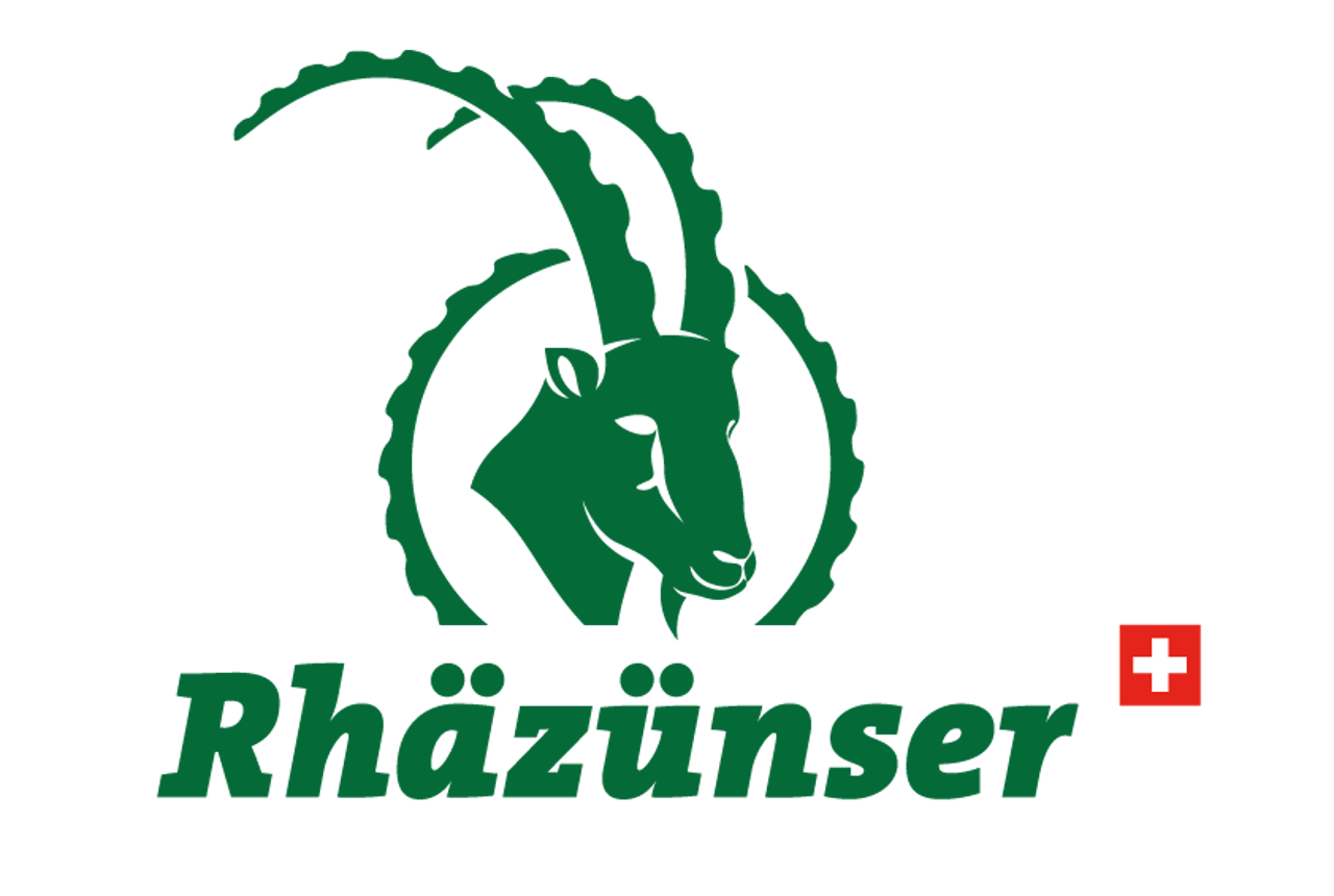 rhaezuenser Swiss mineral water logo
