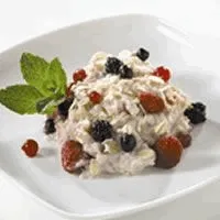 Bircher Müesli, a traditional Swiss dish or speciality