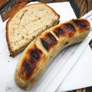 St. Galler Bratwurst, a traditional Swiss dish or speciality