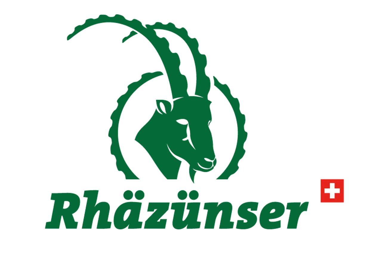 rhaezuenser Swiss mineral water logo