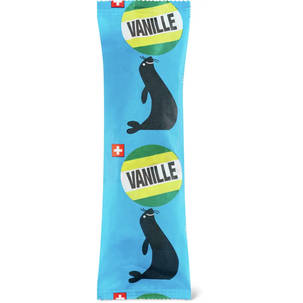 Migros Seehund vanilla cream ice cream