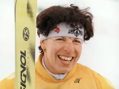Portrait of Vreni Schneider