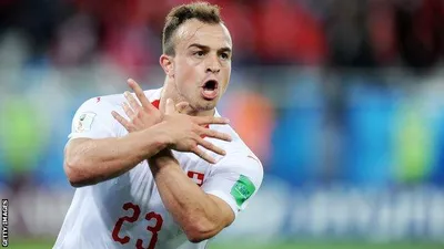 Portrait of Xherdan Shaqiri