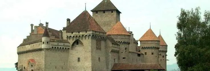 Chillon Castle on Lake Geneva